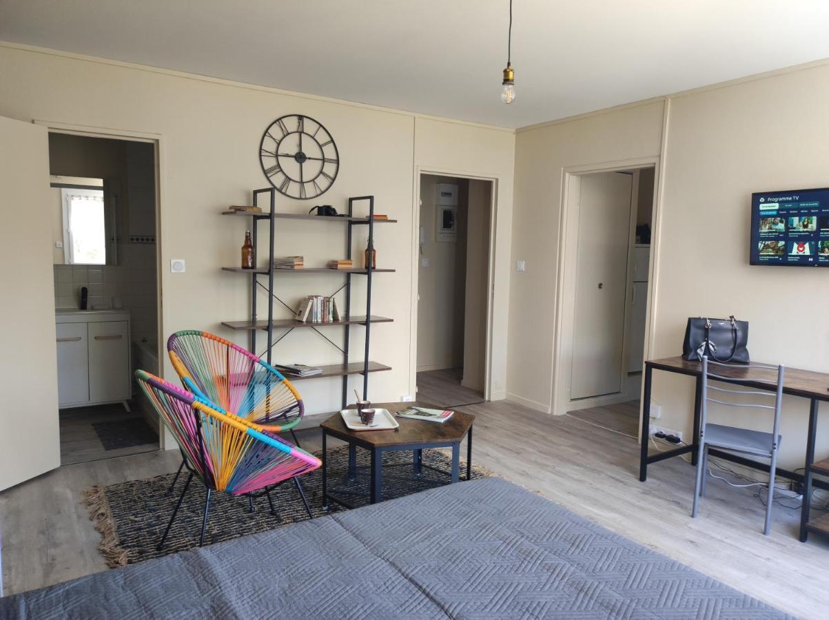 Studio - Meuble Tourisme, Trois Etoiles - 34 M2 Refait A Neuf- Residence Mâcon Eksteriør billede